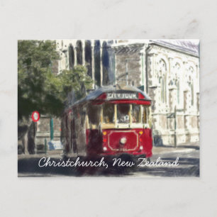 ChristChurch Tram Briefkaart