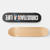 Christelijk 4-levensskateboard skateboard (Horizontaal)
