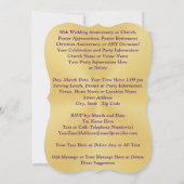 CHRISTELIJK, 50e Party Jubileum Uitnodigingen (Achterkant)