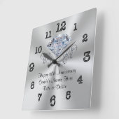 Christelijk 60ste Jubileum Vierkante Klok (Hoek)