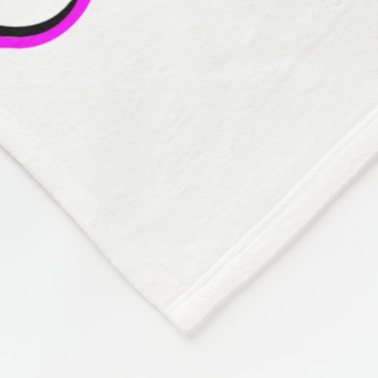 CHRISTELIJK 90 JAAR OUD FLEECE DEKEN (Hoek)