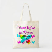 CHRISTELIJK 90 JAAR OUD TOTE BAG (Voorkant)