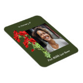 Christelijk Aandenken Geranium Bloem Magneet (Rechterzijde)