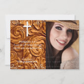 Christelijk Afstudeerder Afstuderen Foto kan alles Aankondiging (Voorkant)