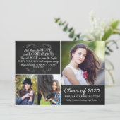 Christelijk Afstuderen Bijbel Verse isaiah 40 Foto Kaart (Staand voorkant)