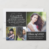 Christelijk Afstuderen Bijbel Verse Isaiah Foto: Kaart (Voorkant)