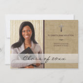 Christelijk Afstuderen Foto aankondiging (Voorkant)