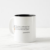 Christelijk Afstuderen Gifts Tweekleurige Koffiemok (Voorkant links)