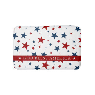 Christelijk Amerika Patriottisch Rood Wit Blauw St Badmat