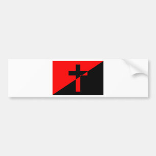 Christelijk Anarchistische Anarchie Christendom Vl Bumpersticker