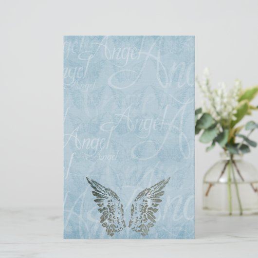 Christelijk Angel Briefpapier (Staand voorkant)