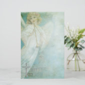 Christelijk Angel Briefpapier (Staand voorkant)