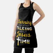 Christelijk Apron - Ik kan beginnen praten over Je Schort (Insitu)