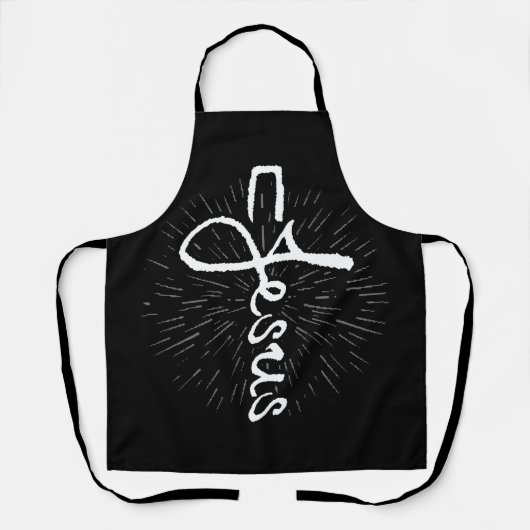 Christelijk Apron - Jezus Schort (Voorkant)