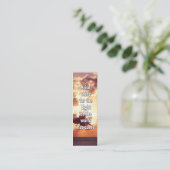 Christelijk ARISE, SHINE Mini Bladwijzer Contactkaartje (Staand voorkant)