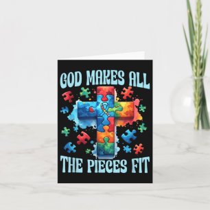 Christelijk Autisme Bewustzijn God maakt de stukke Kaart