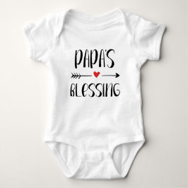Christelijk baby romper - Papa's Blessing.