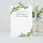 Christelijk Baby shower | Advies voor mama en papa (Staand voorkant)