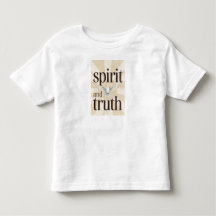 Christelijk baby T-shirt met Geest en Waarheid