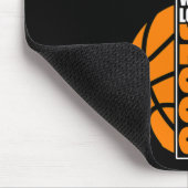 Christelijk basketbalkruis muismat (Hoek)