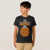 Christelijk basketbalkruis t-shirt (Voorkant volledig)