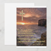 Christelijk Bedankkaart (Voorkant / Achterkant)