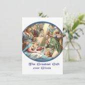 Christelijk Bedankkaart (Staand voorkant)