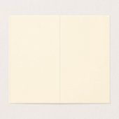 Christelijk bedankpas kaart (Binnenkant ongevouwen)