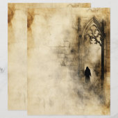 Christelijk Bijbel Gebedsjournaal Vintage Perkamen (Voorkant / Achterkant)