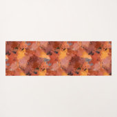 Christelijk Bijbelvers Abstract terracotta patroon Yogamat (Achterkant (horizontaal))