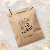 Christelijk Bijbelvers Bruiloft Cookie Buffet Bar Bedankzakje (Geknipt)