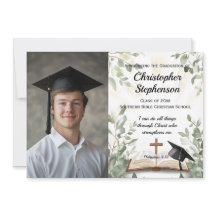 Christelijk Bijbelvers Foto Afstuderen