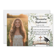 Christelijk Bijbelvers Foto Afstuderen