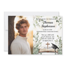 Christelijk Bijbelvers Foto Afstuderen