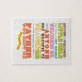 Christelijk Bijbelvers - Marcus 9:37 Legpuzzel (Horizontaal)