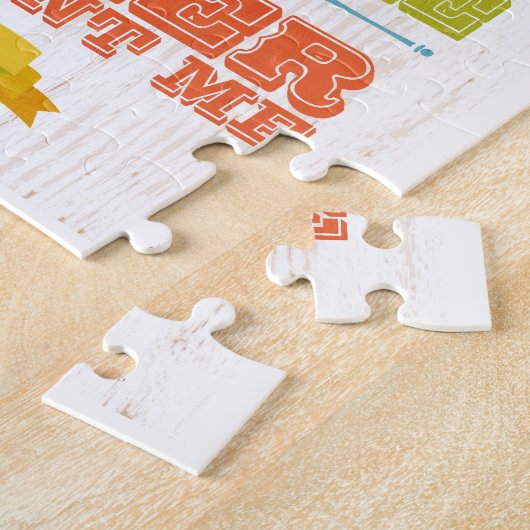 Christelijk Bijbelvers - Marcus 9:37 Legpuzzel (Zijkant)