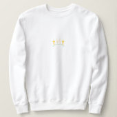 Christelijk Bijbelvers: Matteüs 16 24 Trui (Design voorkant)