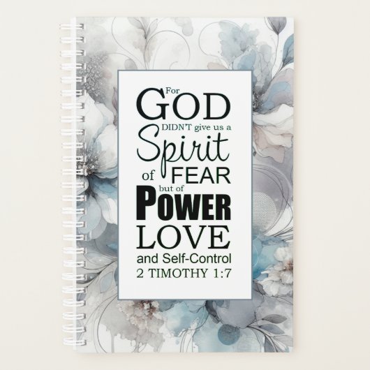 Christelijk Bijbelvers Planner (Voorkant)