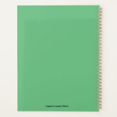 Christelijk Bijbelvers Psalm 16:7-8 Planner (Achterkant)