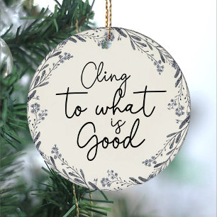 Christelijk Bijbelvers Script Typografie Marmer Keramisch Ornament