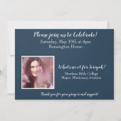 Christelijk Bijbelverse Afstuderen Foto collage Kaart (Achterkant)