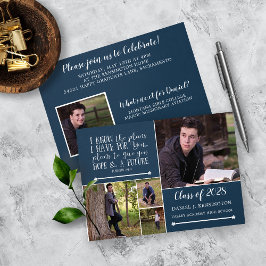 Christelijk Bijbelverse Afstuderen Foto collage Kaart