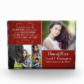 Christelijk Bijbelverse Afstuderen Foto Collage Ro (Voorkant)