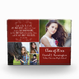 Christelijk Bijbelverse Afstuderen Foto Collage Ro