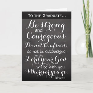 Christelijk Bijbelversie Afstuderen gefeliciteerd Kaart