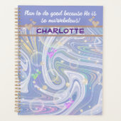 Christelijk Bijbelversum bemoedigend glittermarmer Planner (Voorkant)