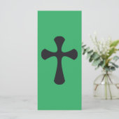 Christelijk blauw kruis (Staand voorkant)