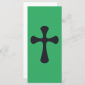 Christelijk blauw kruis (Voorkant / Achterkant)