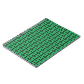 Christelijk blauw kruis notitieboek (Linkerzijde)