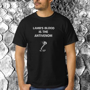Christelijk bloed van patriotlammeren is het antiv t-shirt